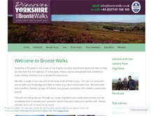 Tablet Screenshot of brontewalks.co.uk